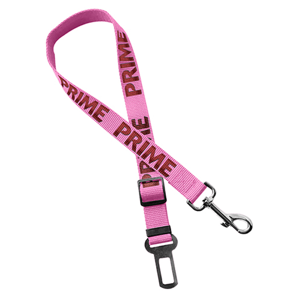 EcoFriendlyAdjustablePetSafetySeatbeltLeash-Pink