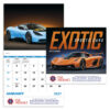 Exotic Sports Cars 13 Month Stapled Calendar