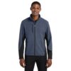 Navy Heather Black