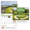 Fairways & Greens 13 Month Spiral Calendar