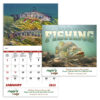 Fishing 13 Month Stapled Calendar