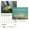 Fishing 13 Month Stapled Calendar