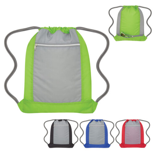 Flip Side Drawstring Sports Bag