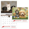 Four Paws Spiral Appointment Calendar