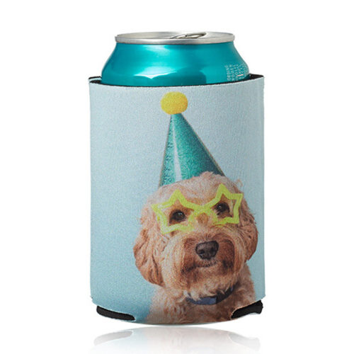 Full Color Collapsible Neoprene Can Coolers