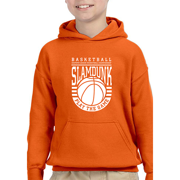 GildanHeavyBlendYouthHoodedSweatshirts-Orange