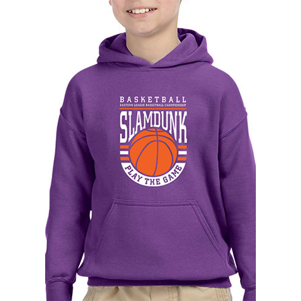GildanHeavyBlendYouthHoodedSweatshirts-Purple