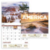 Landscapes of America 13 Month Stapled Calendar