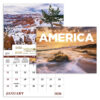 Landscapes of America 13 Month Window Calendar