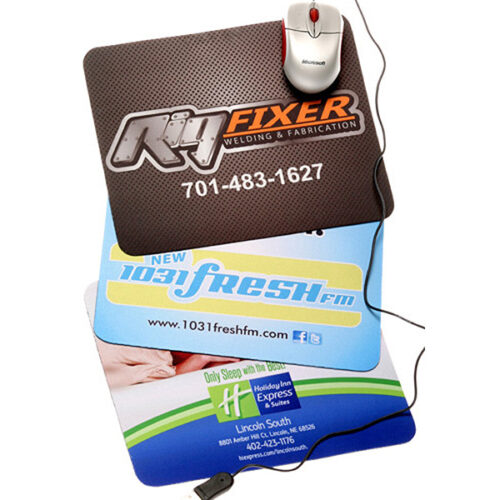 Large Rectangle Full Color Mouse Pads