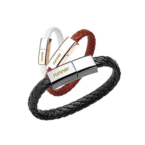 Leather Bracelet Charging and Sync Cord