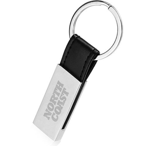 Leather Metal Keychains