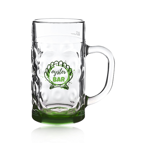 Libbey5LiterOktoberfestBeerMugs-GREEN