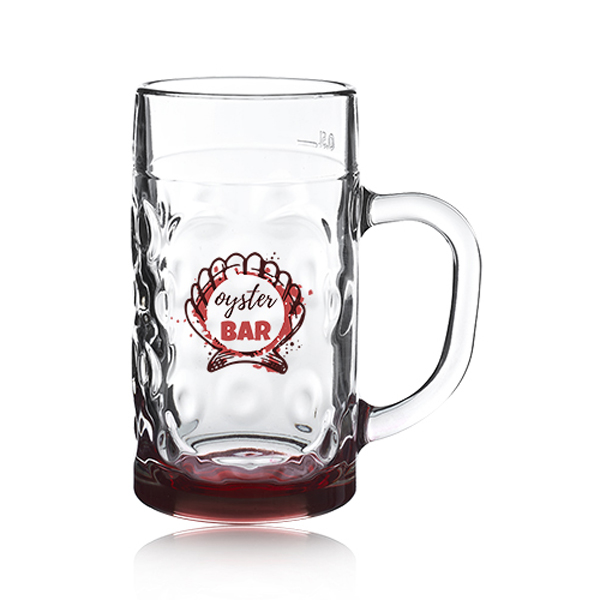Libbey5LiterOktoberfestBeerMugs-RED