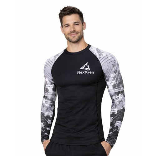 Long Sleeve Quick Dry Compression Dye Sublimated T-Shirt