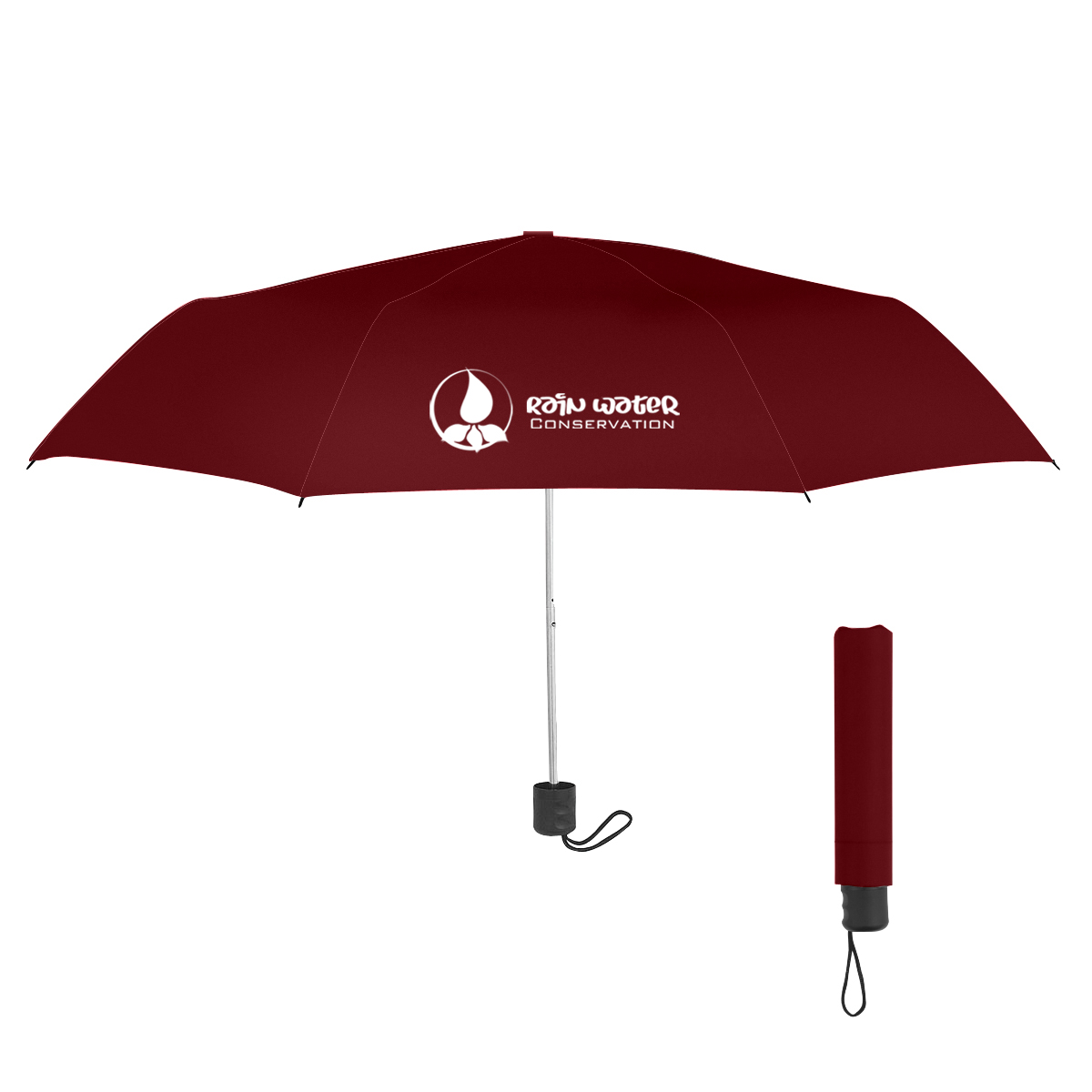 Maroon_42_Inch_Budget_Umbrella