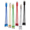 Metallic 3-in-1 Charging Cable
