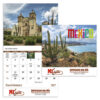 Mexico 13 Month Stapled Calendar