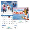 Monkey Mischief 13 Month Spiral Calendar