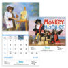 Monkey Mischief 13 Month Spiral Calendar