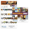 National Day 13 Month Spiral Calendar