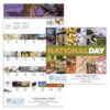 National Day 13 Month Stapled Calendar