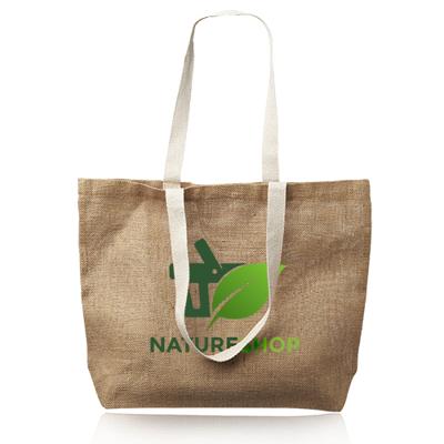 Natural Jute Fiber Carry-On Tote Bags