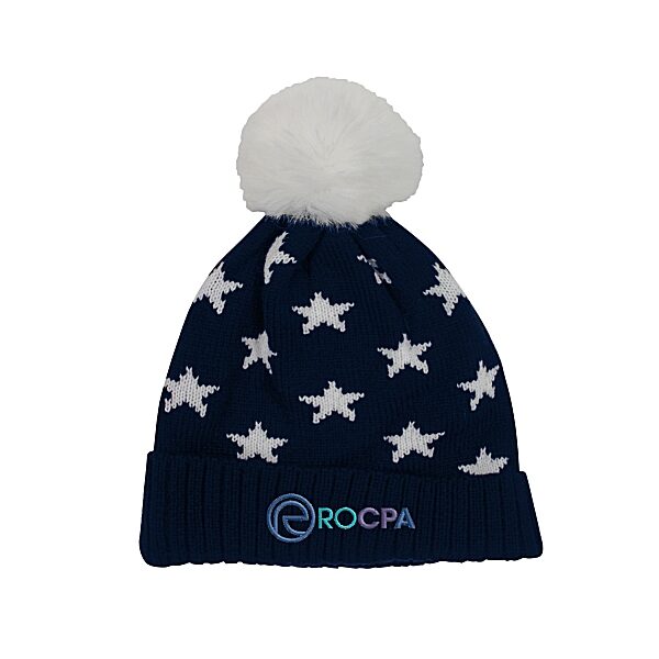 Star Pom Beanie