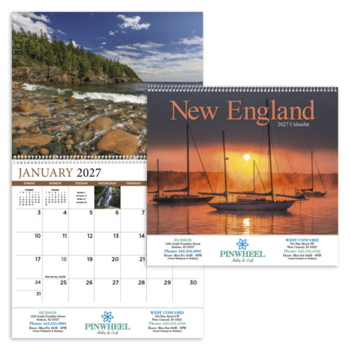 New England Spiral Appointment Calendar