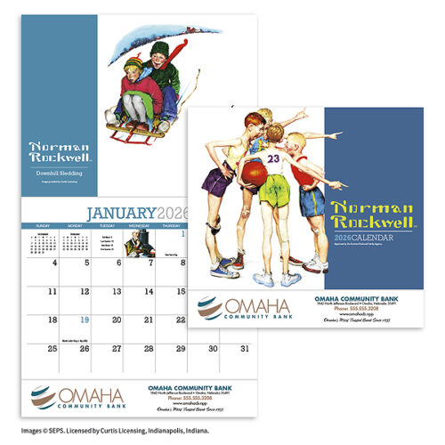 Norman Rockwell Appointment Calendar