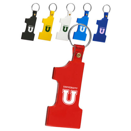 Number 1 Soft Keychains