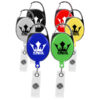Oval Carabiner Retractable Badge Reel