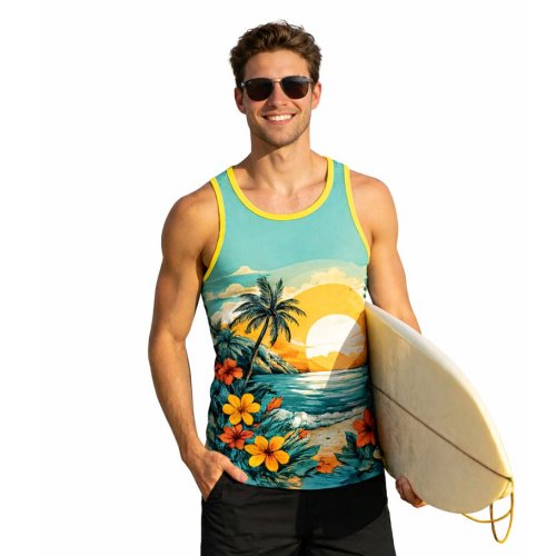 Performance Quick Dry Dye Sublimated Tank Top