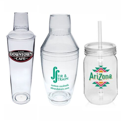 Plastic Shakers & Mason Jars