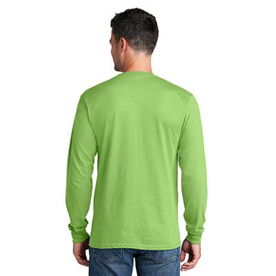 Port & Company Long Sleeve Cotton T-Shirts_BACK VIEW