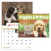 Puppies & Kittens 13 Month Window Calendar