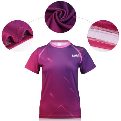 Quick Dry Crew Neck Dye Sub T-Shirt Gallery2