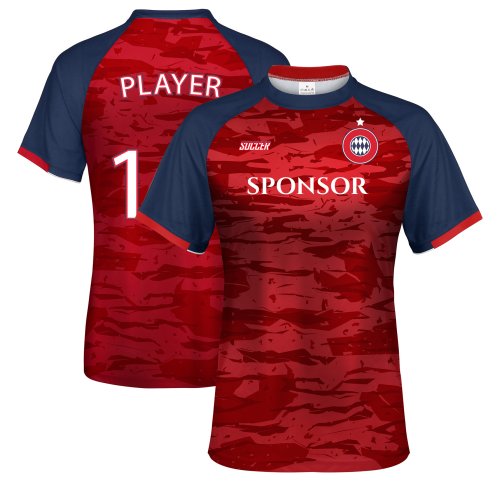 Quick Dry Crew Neck Dye Sub T-Shirt Gallery4