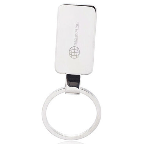 Reflection Flat Metal Keychains
