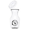 Reserv 12 oz. Plastic Disposable Wine Carafe
