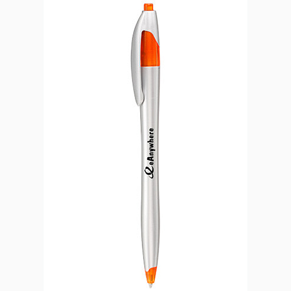 Retractable Ballpoint Pens_Orange