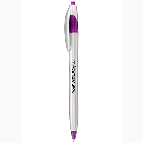 Retractable Ballpoint Pens_Purple