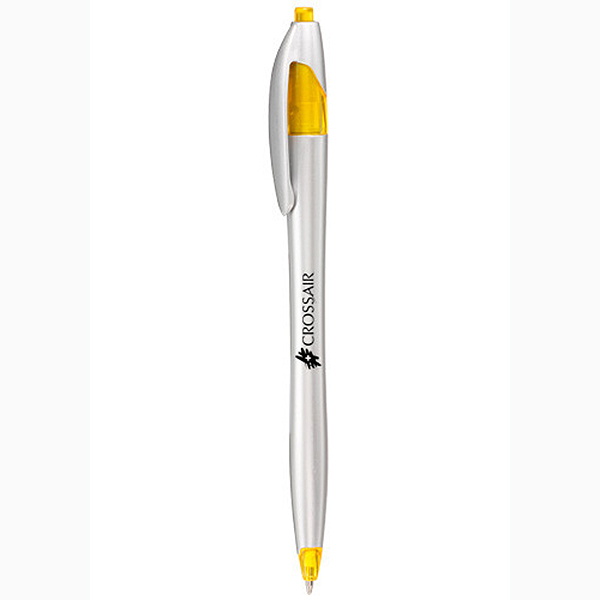 Retractable Ballpoint Pens_Yellow