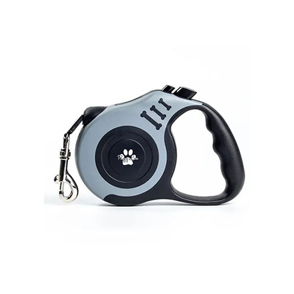 RetractableDogLeashAutoTractorTape-Black