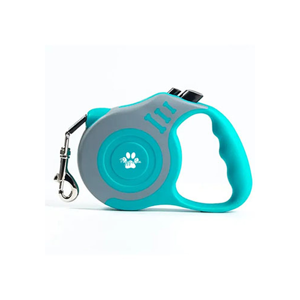 RetractableDogLeashAutoTractorTape-Gray