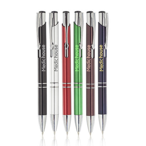 Retractable Plastic Ballpoint Pens
