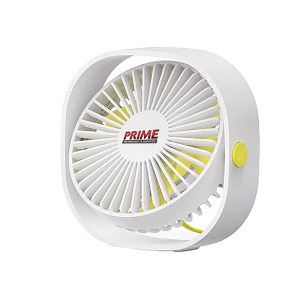 RotatableDesktopTravelUSBFan-White