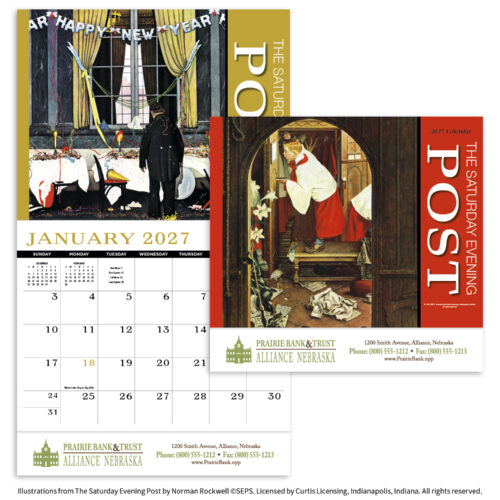 Saturday Evening Post Appointment Calendar