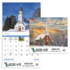 Scenic Churches 13 Month Stapled Calendar