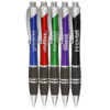 Silver Accent Grip Plastic Pens